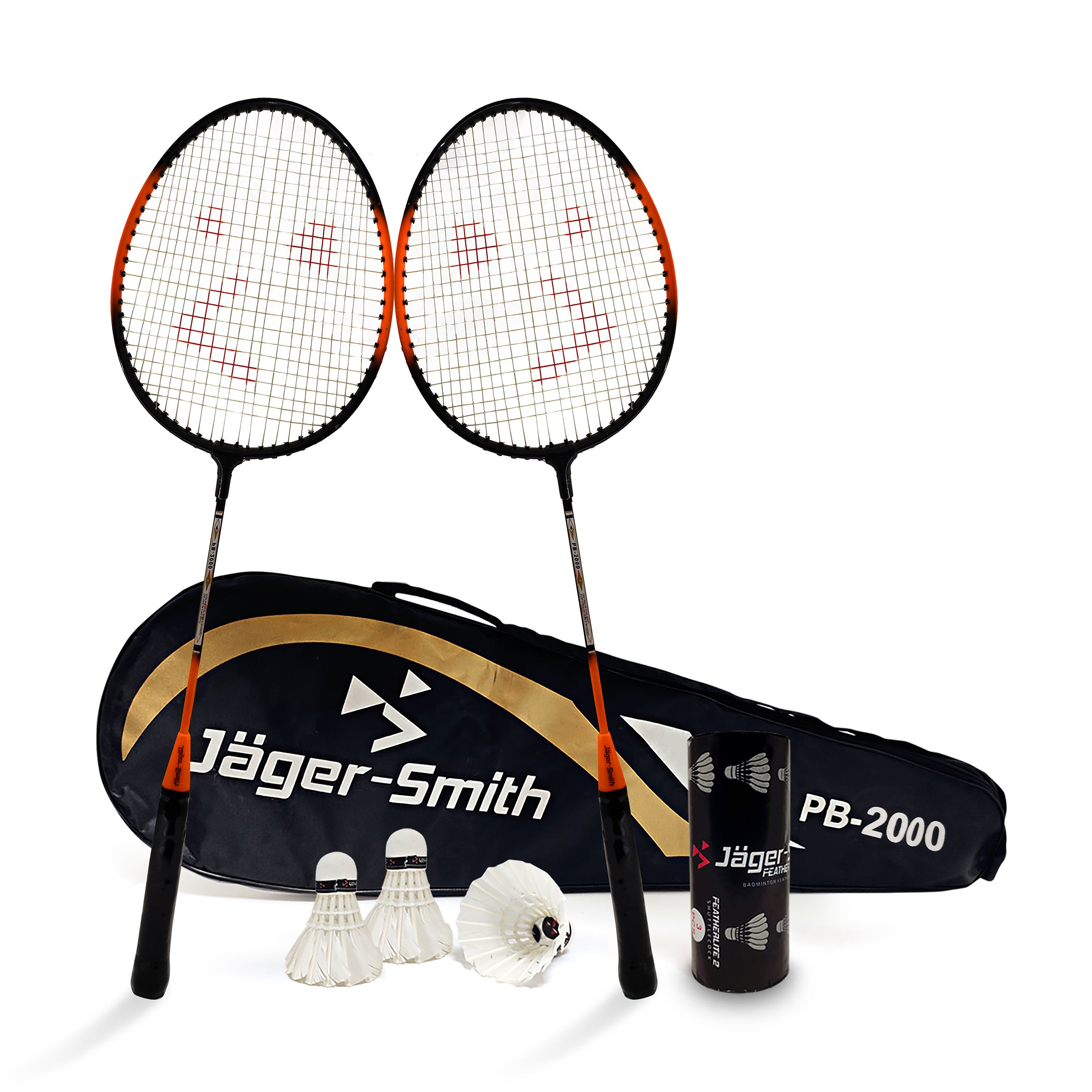 PB 2000 Orange Badminton Racket