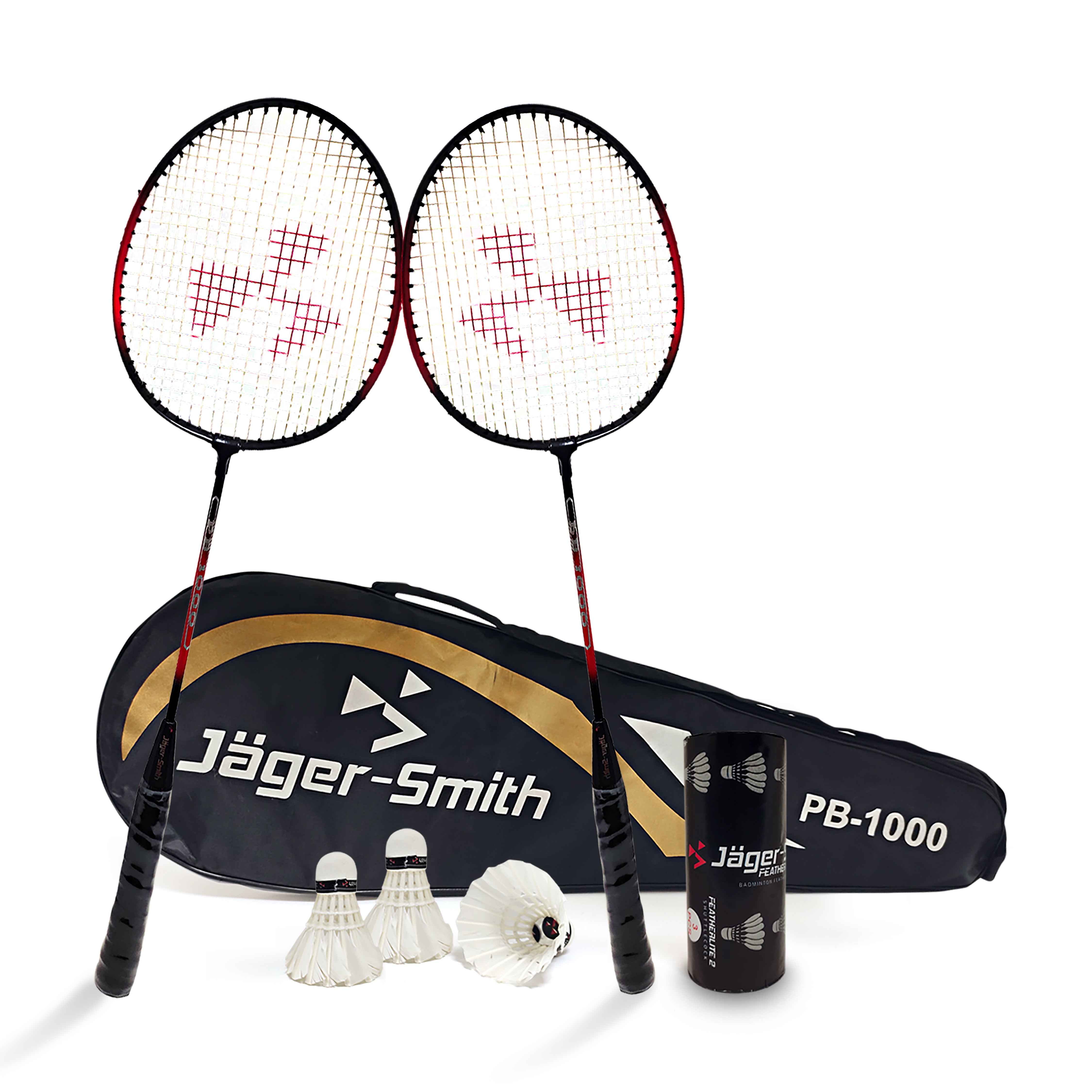 Badminton Racket PB 1000 with Shuttle Cork combo