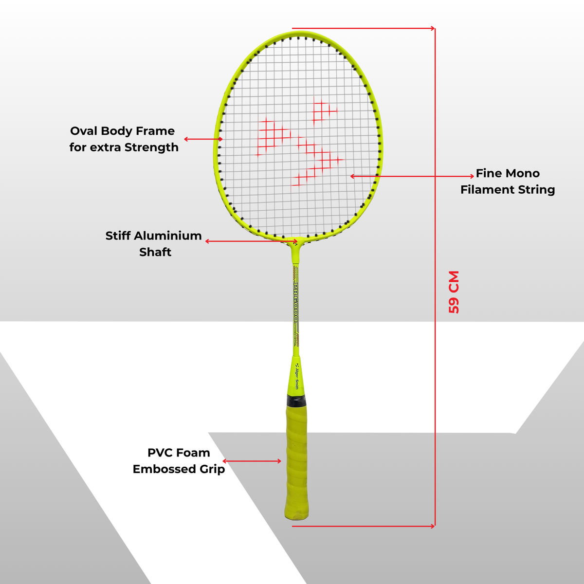 PB 6000 Badminton Racquet