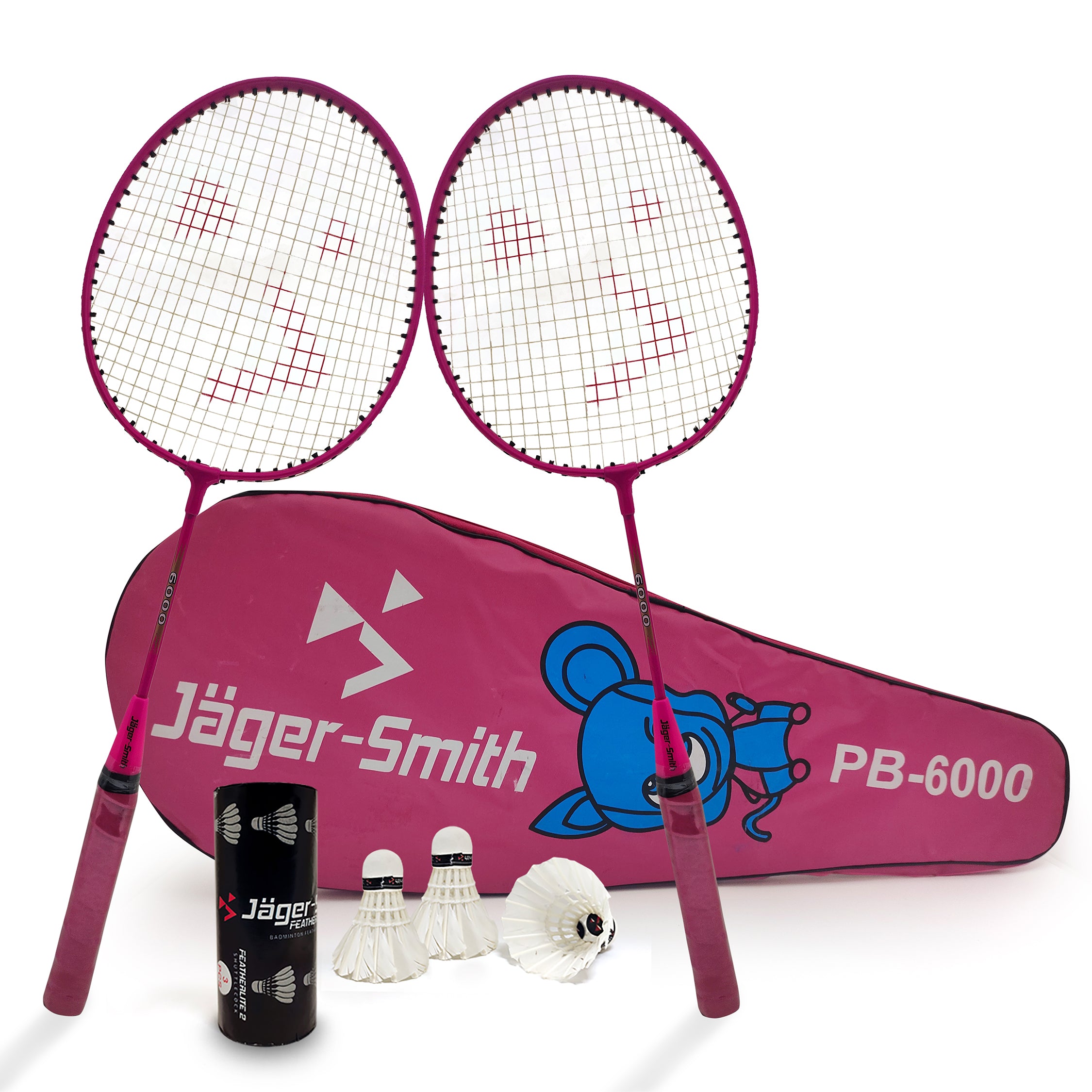 PB-6000 Pink Badminton Racket