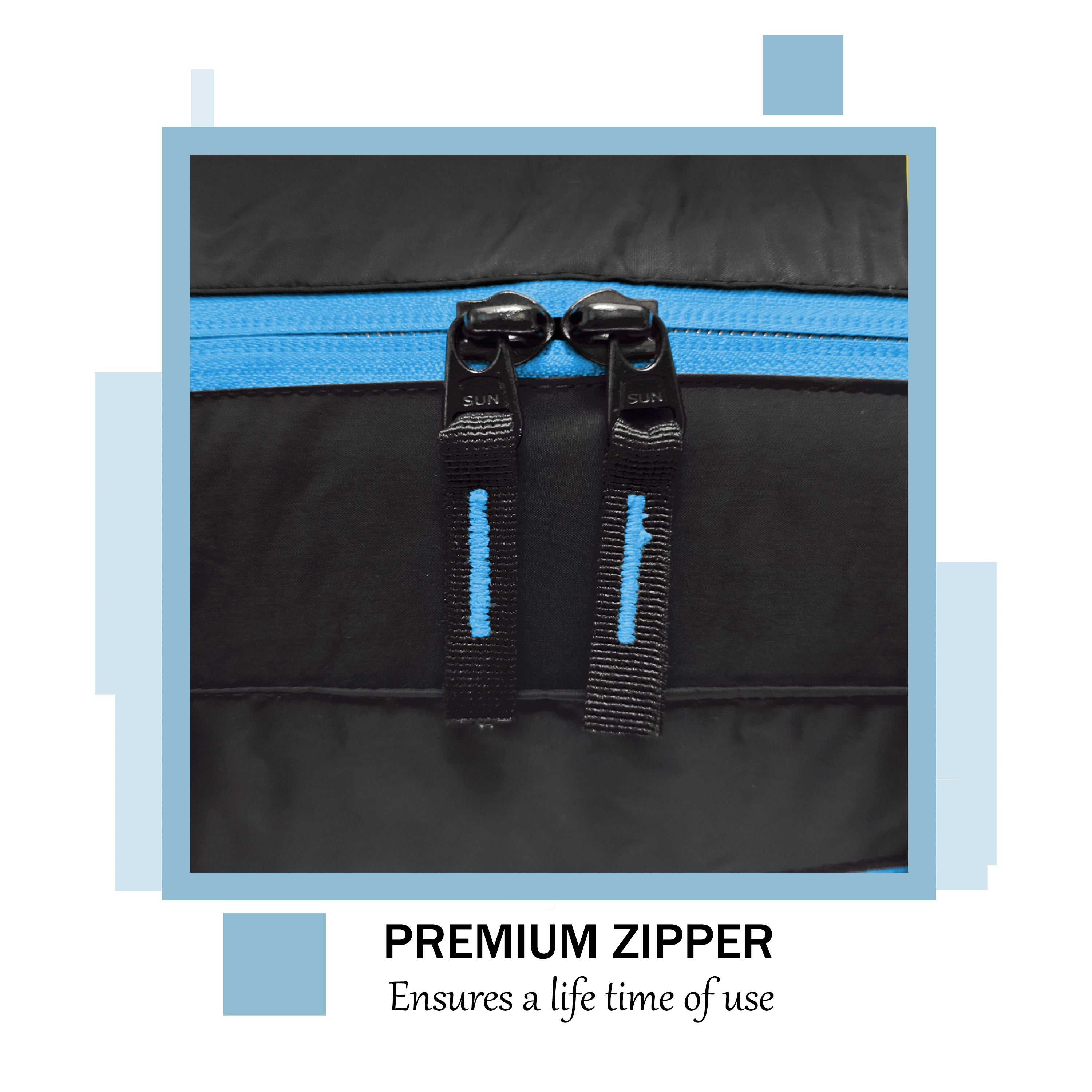 800 Blue Gym Bag