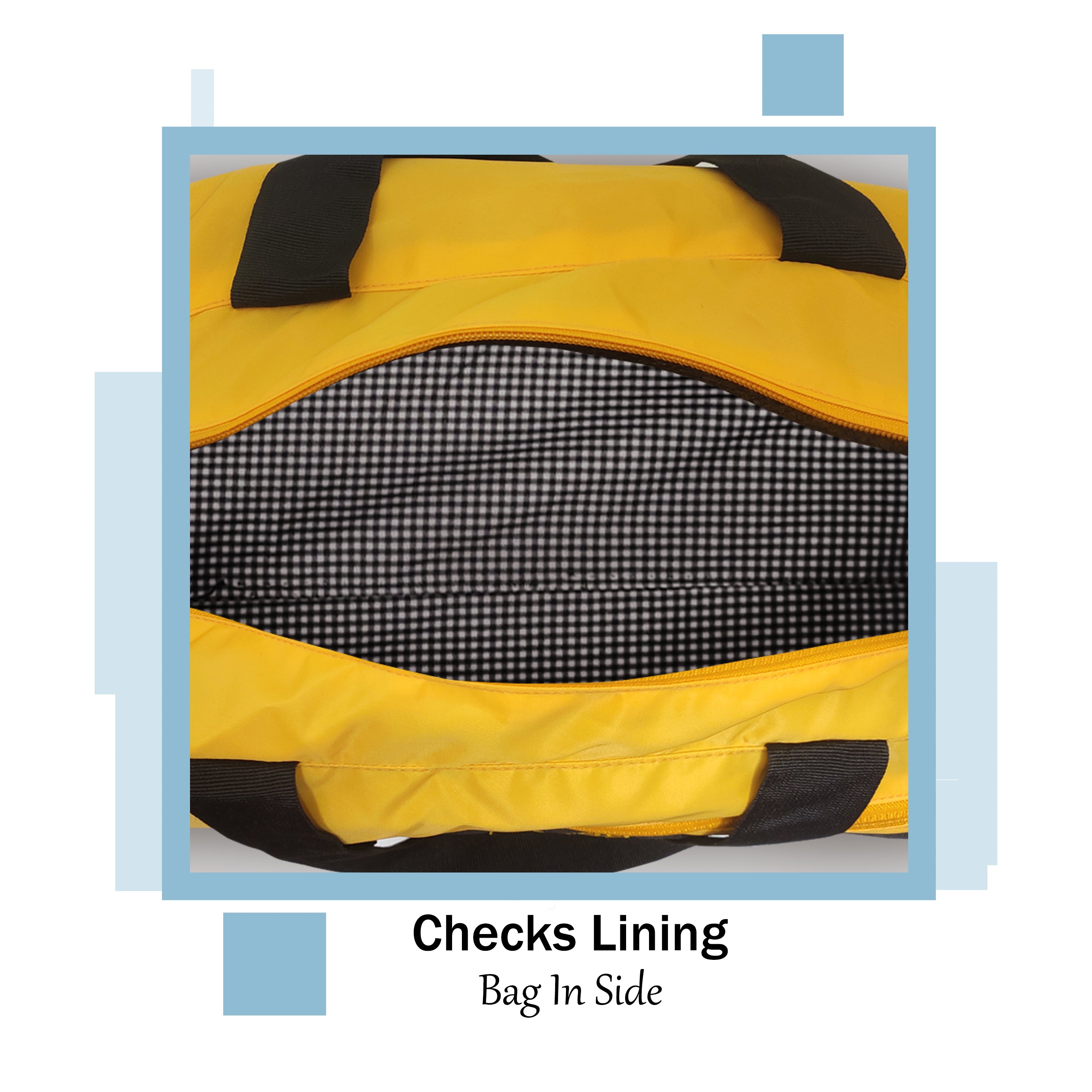 700 Bright Yellow Gym Bag