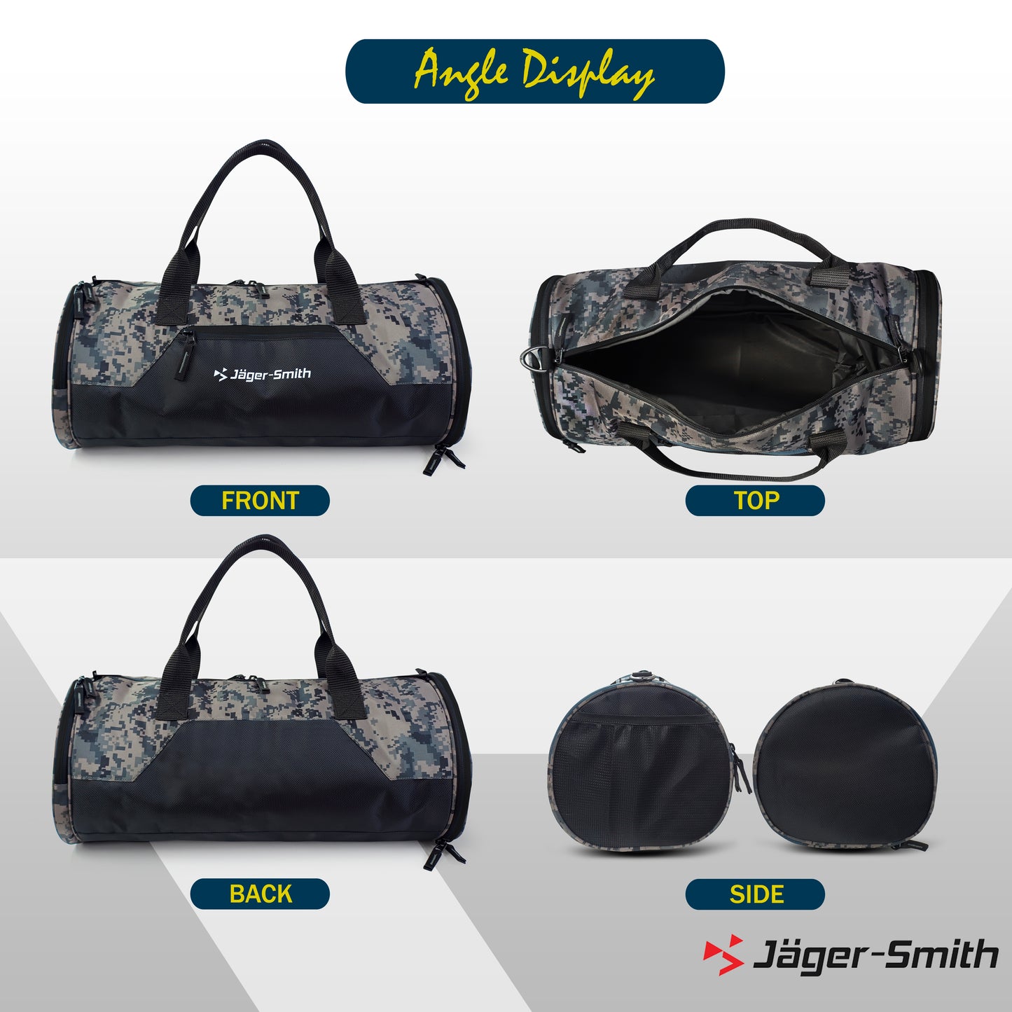 JSGB 500 Gym Bag Green camouflage